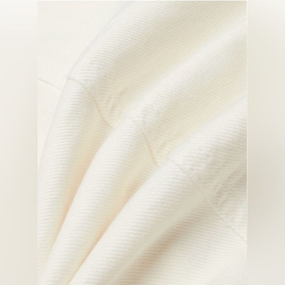 Aritzia TNA Troop Cargo Maxi Skirt White Exclusive TNA embroidery Size 12 - Picture 6 of 15